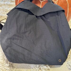 On My Level Lululemon Black Tote Bag